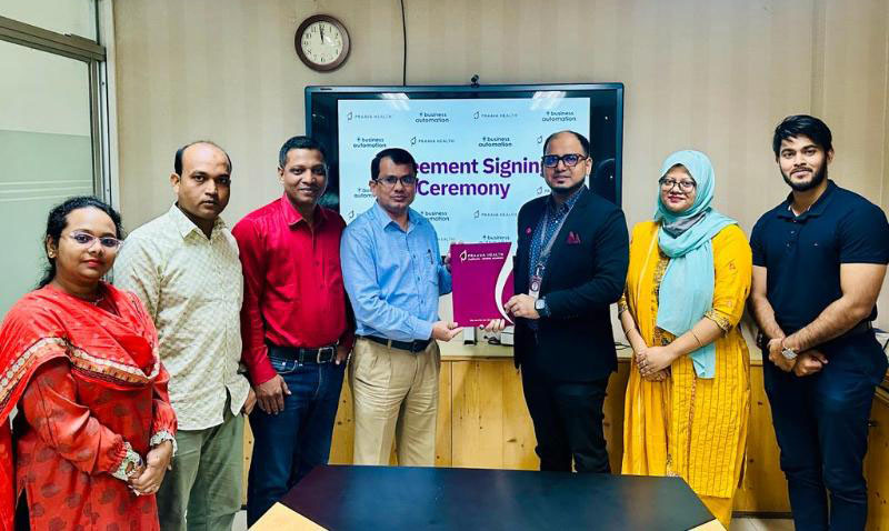 Business Automation signed a MOU signing with PRAAVA HEALTH